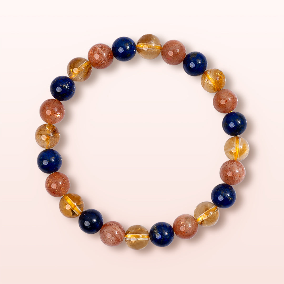 Tranquil Fulfillment - Triple Happiness Bracelet