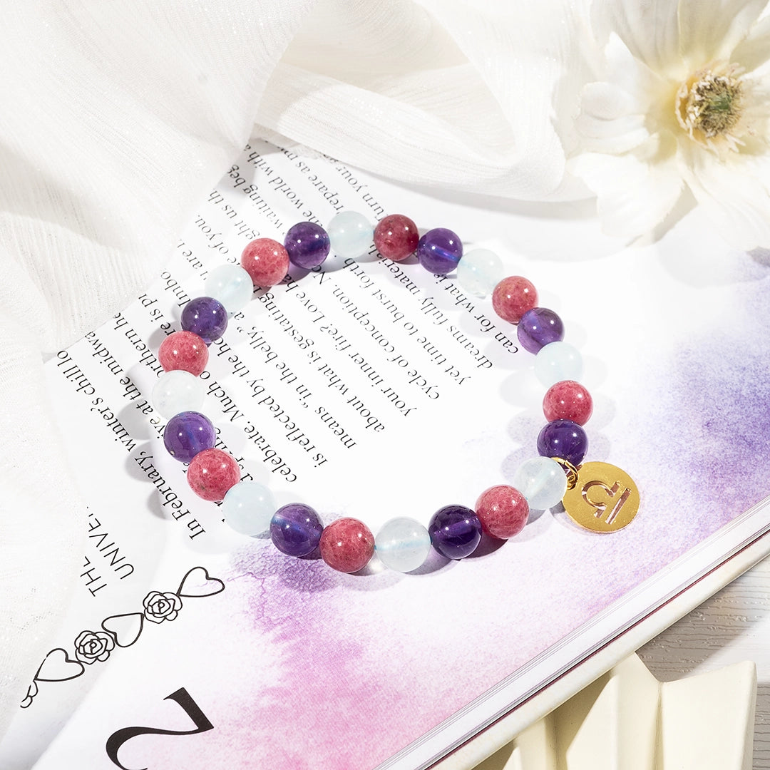 Libra-12 Zodiac Sign Constellation Crystal Bracelet