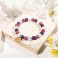 Load image into Gallery viewer, Libra-12 Zodiac Sign Constellation Crystal Bracelet
