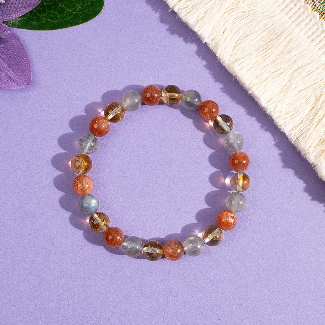 Gleeful Satisfaction - Triple Happiness Bracelet