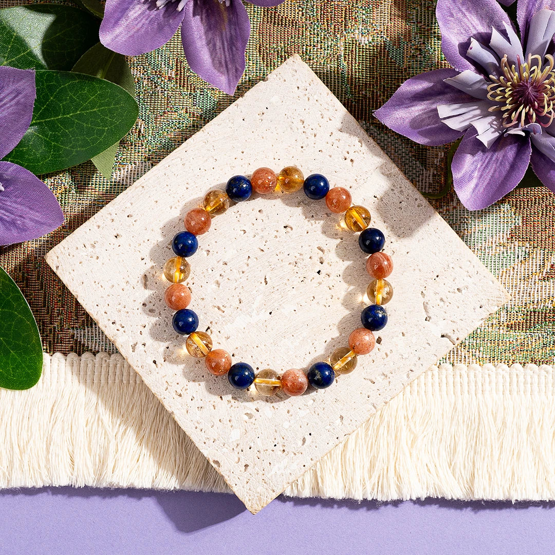 Tranquil Fulfillment - Triple Happiness Bracelet