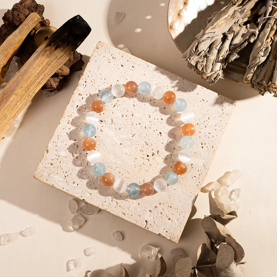 Tranquil Wisdom - Triple Peace Bracelet